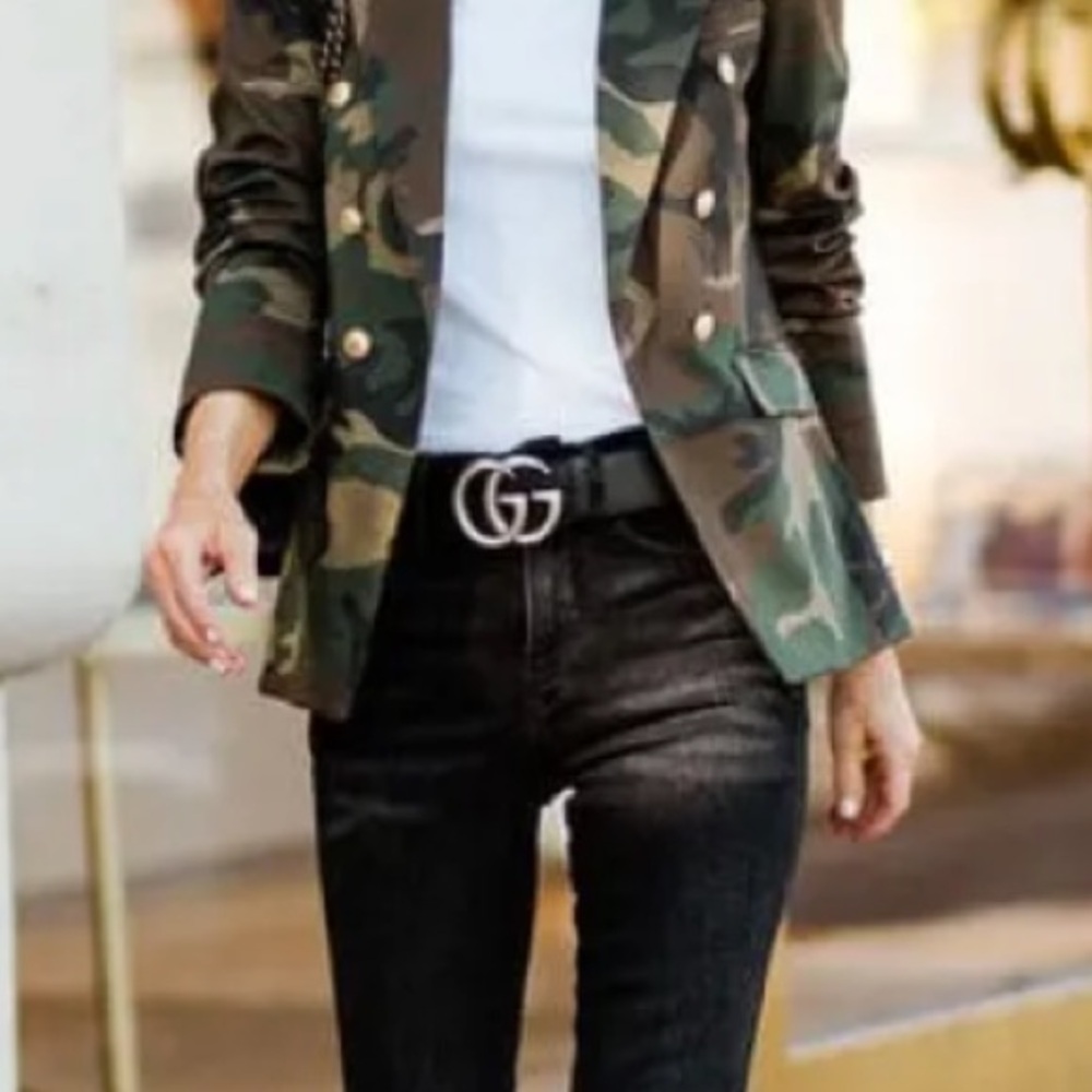 Generation Love camo camouflage blazer S - Picture 7 of 11